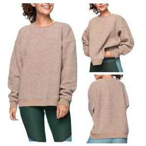 Outdoor Voices Megafleece Pullover in Amber